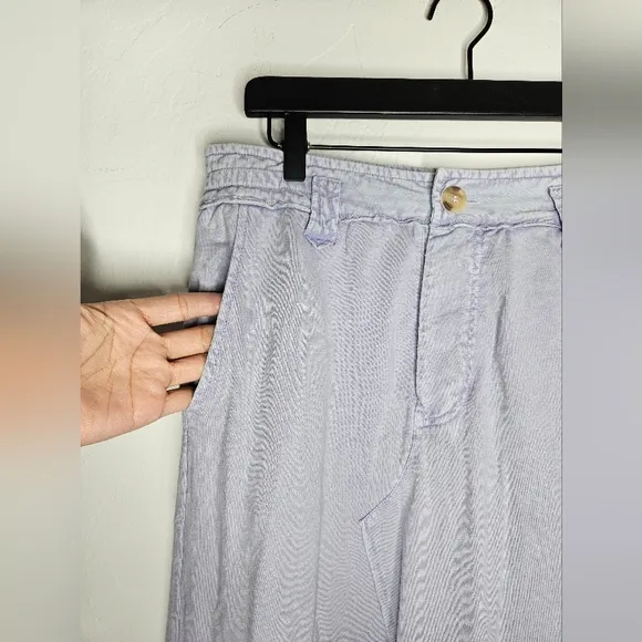 Free People  Kona Maxi Skirt in Lavender Blue Size Small