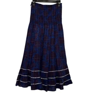 Free People Y2K Convertible Dress / Maxi Skirt Floral Smocked