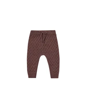 Gable Pant || Plum
