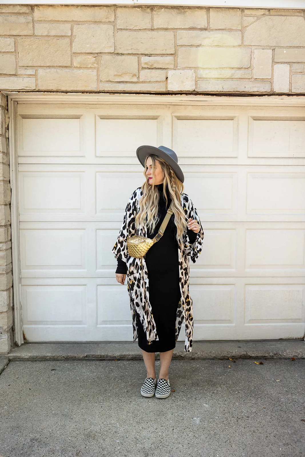 helena duster in blue