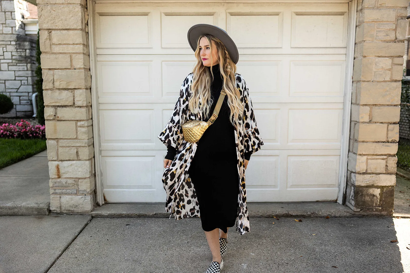 helena duster in blue