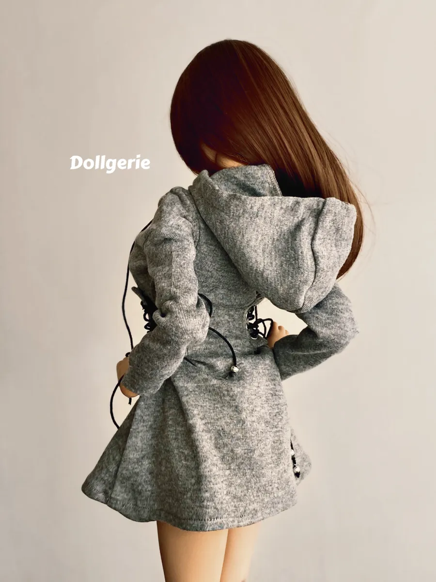 Hooded Mini Dress for SmartDoll & DD S-M-L bust