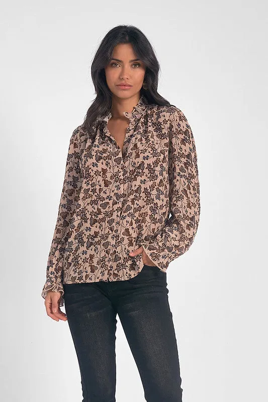 Hortencia Floral Blouse