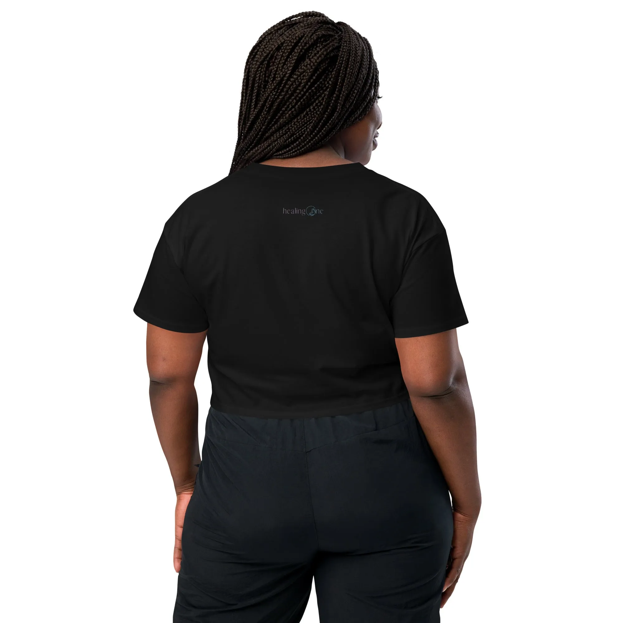I Want Crystals - Women’s crop top