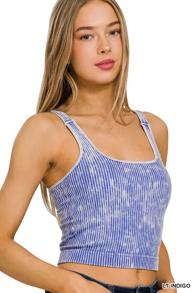 In My Best Element Ribbed Tank Top-Multiple Colors Available