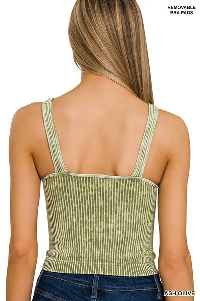 In My Best Element Ribbed Tank Top-Multiple Colors Available