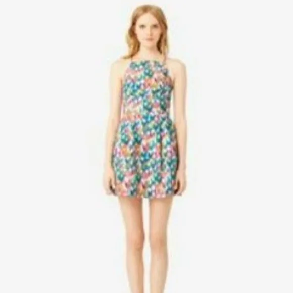 Kate Spade Saturday Arrowhead Print Sleeveless Dress
