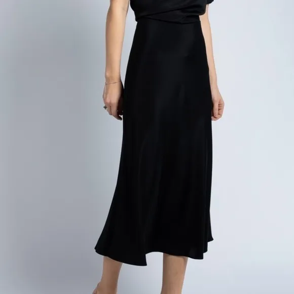 Kathie Lee Collection Women’s Black Formal Maxi Skirt!