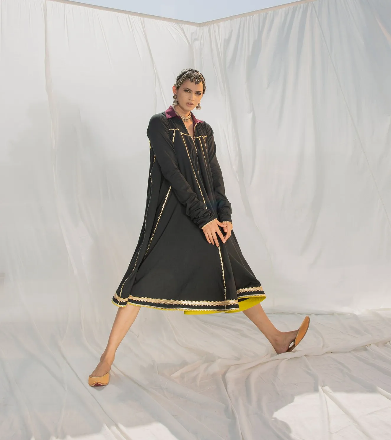 Khara Kapas   I   Nayantara Kali Dress