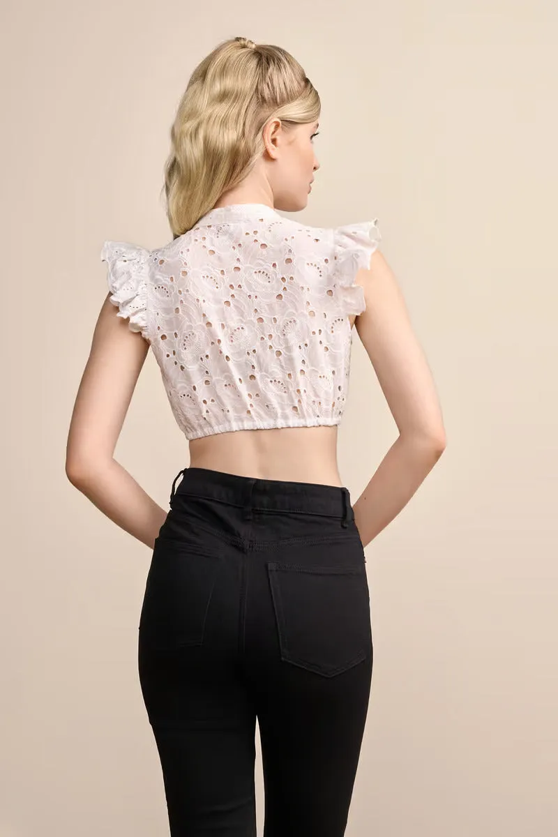 Kruger Dirndl Blouse "Olessa" ecru