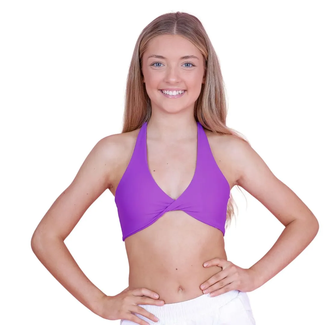 Kyra D Twist Crop Child