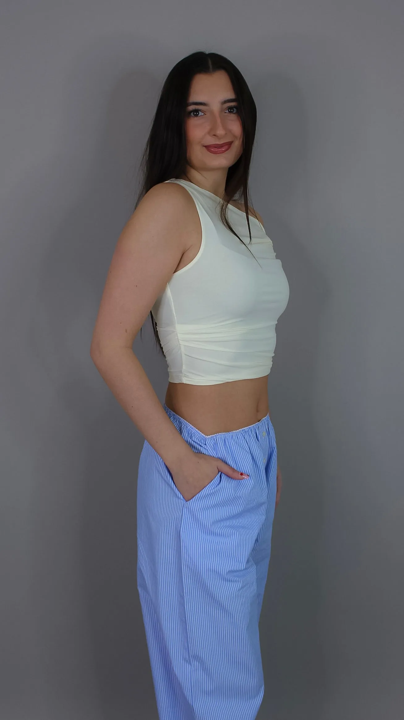 Lemonade One Shoulder Top