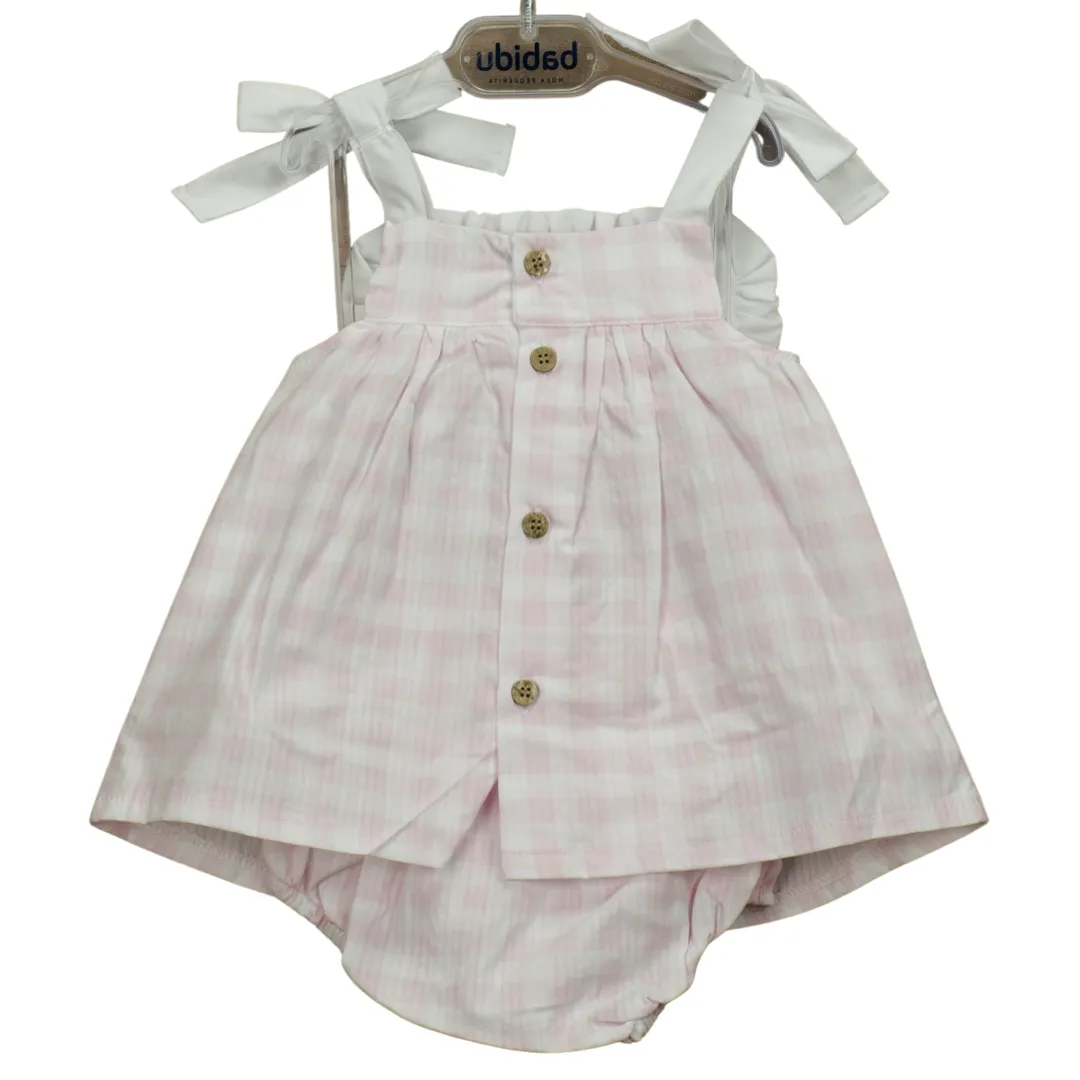 Luella - Babidu gingham bibbed two piece