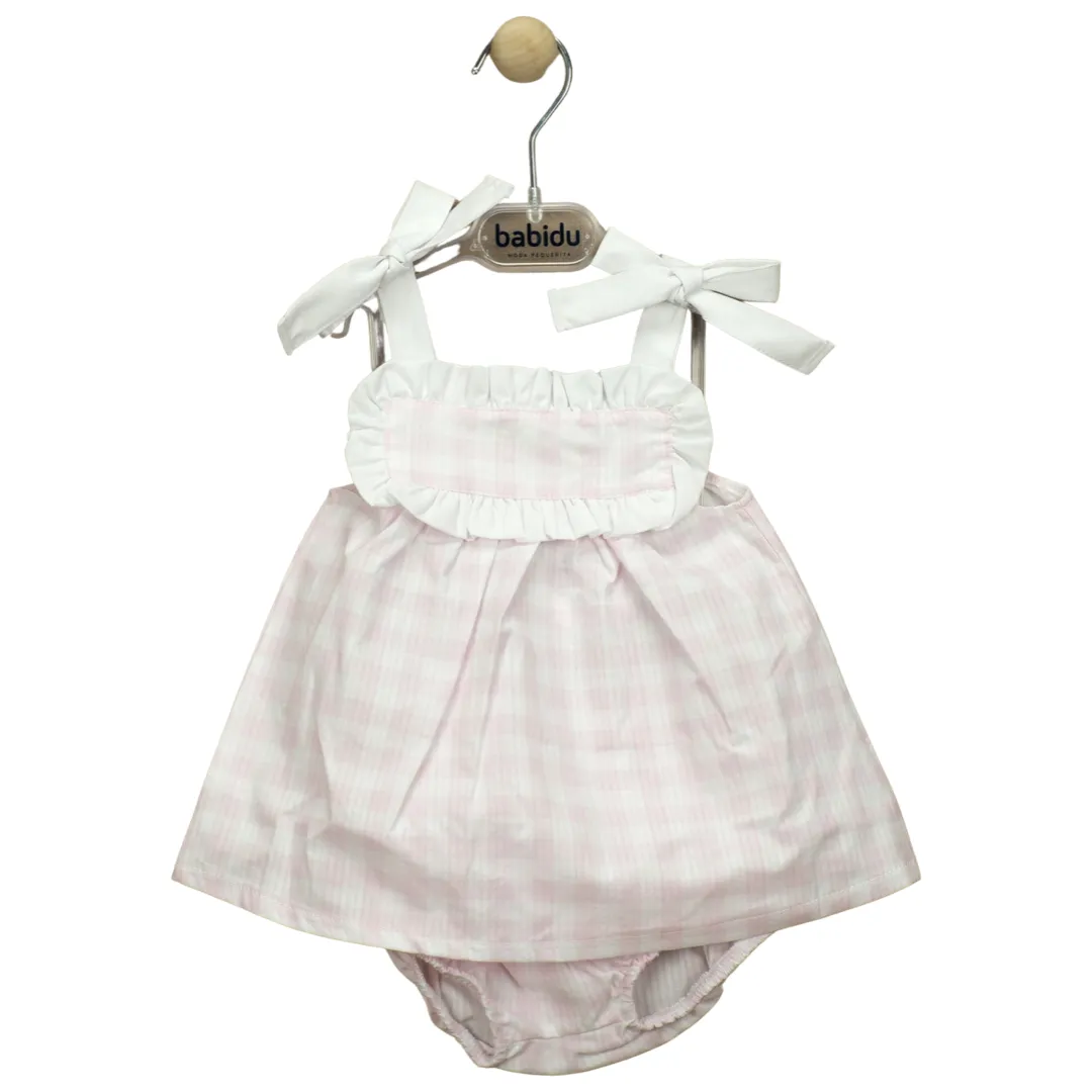 Luella - Babidu gingham bibbed two piece