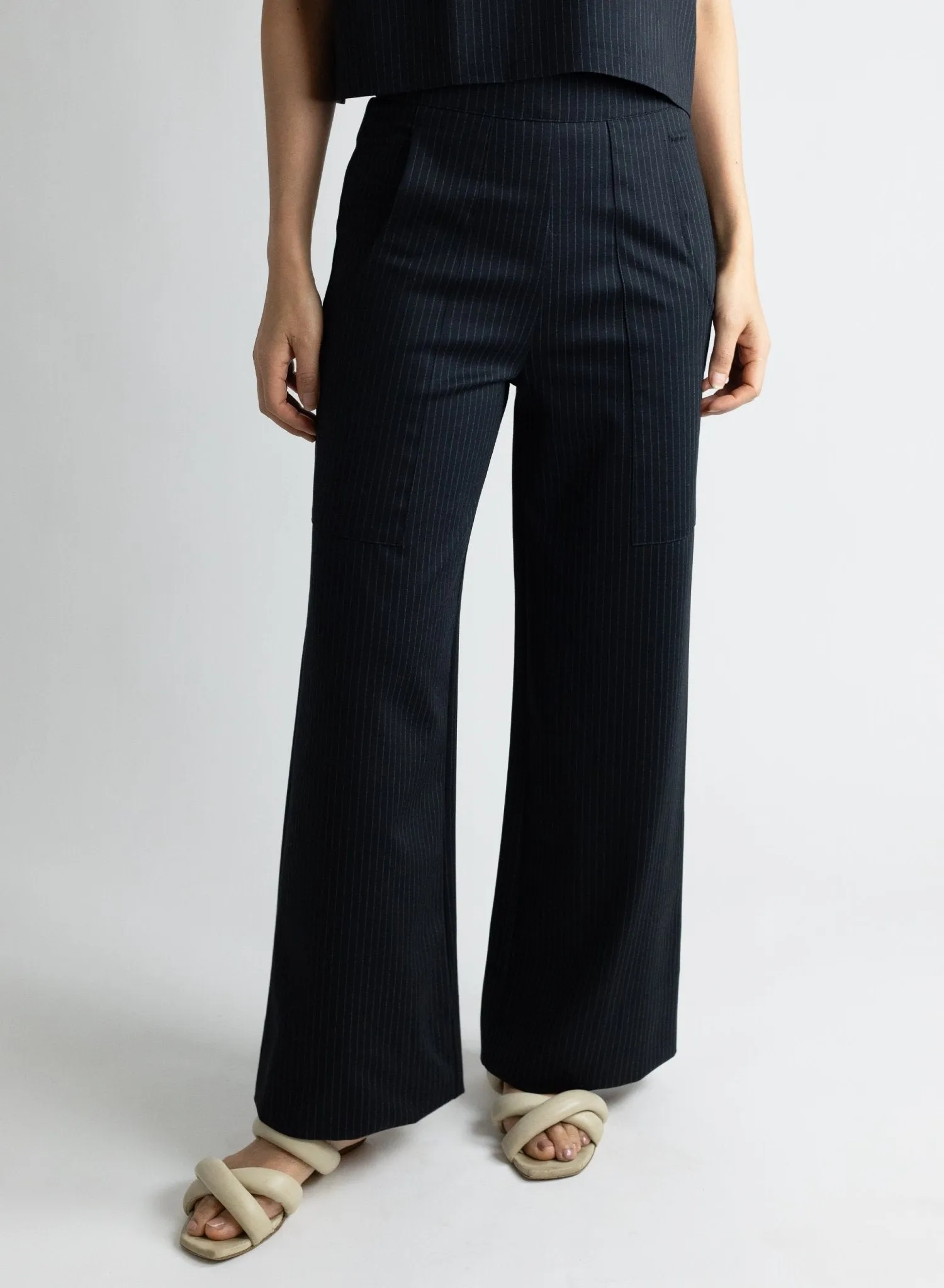 Lunes Pant - Pinstripe