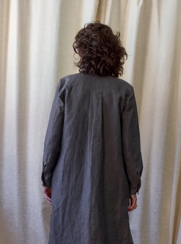 Market Shirtdress, Saddle