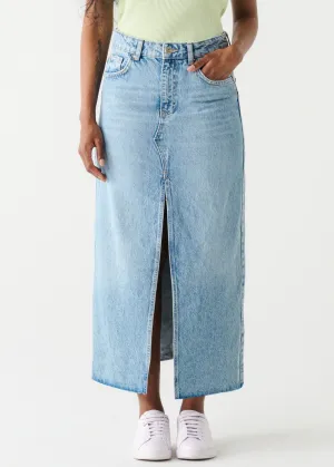 Maxi Denim Skirt