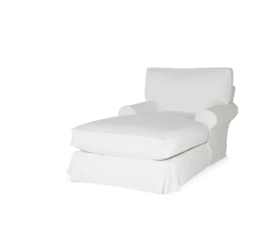 Montauk Shores Slipcovered Chaise