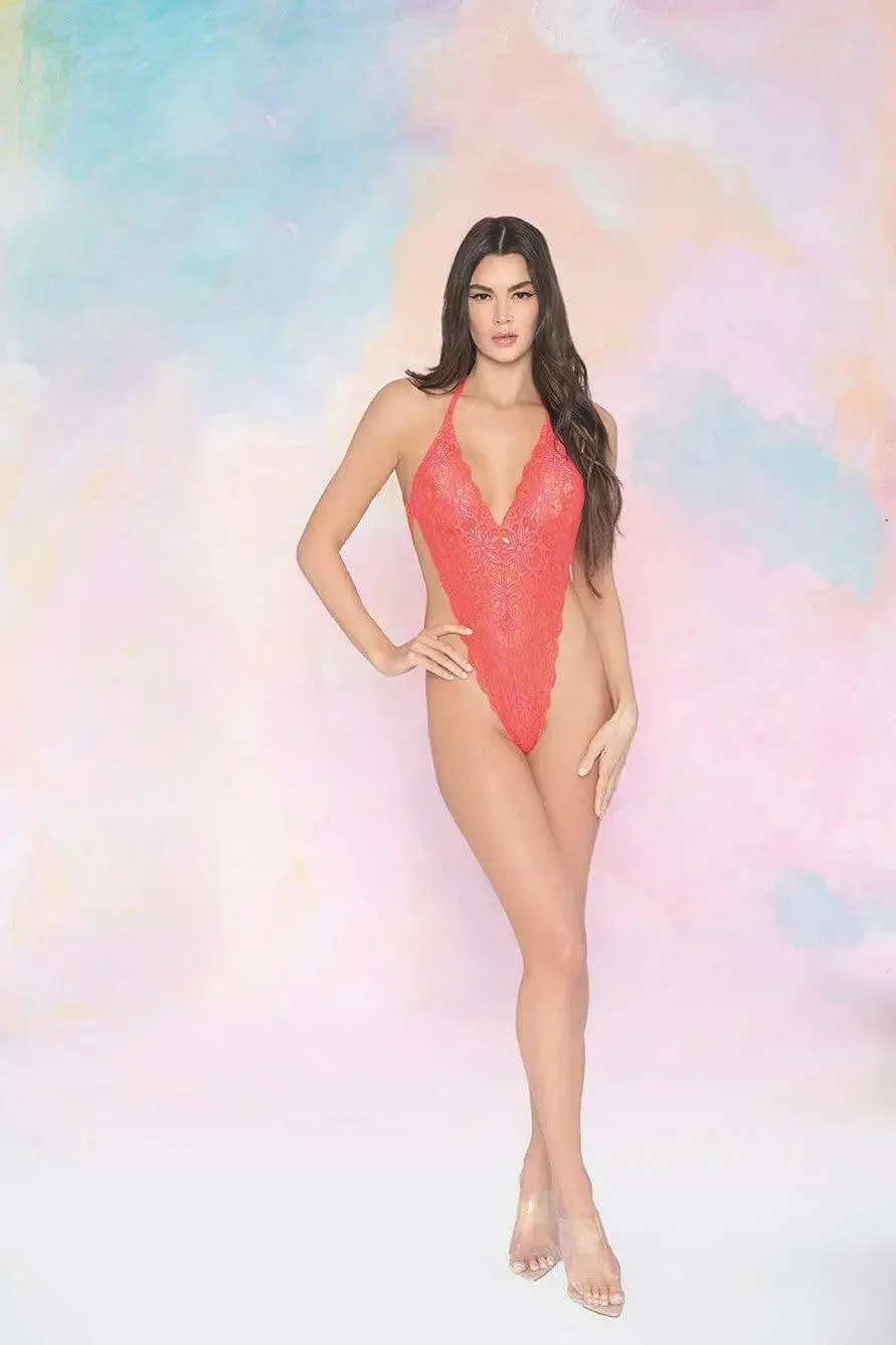 Mosaic Lace Teddy