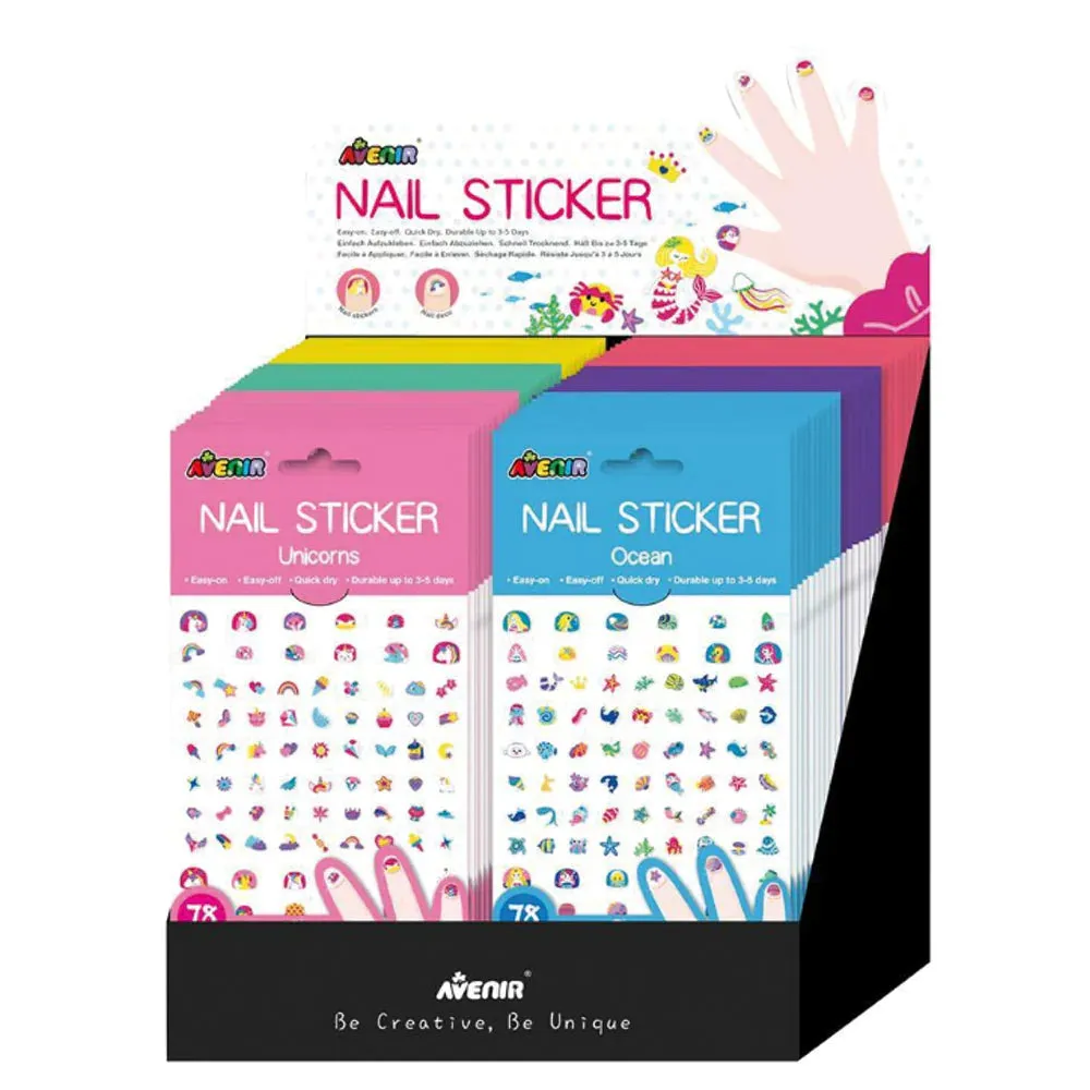 Nail Stickers - 78 Pieces by Avenir