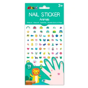 Nail Stickers - 78 Pieces by Avenir