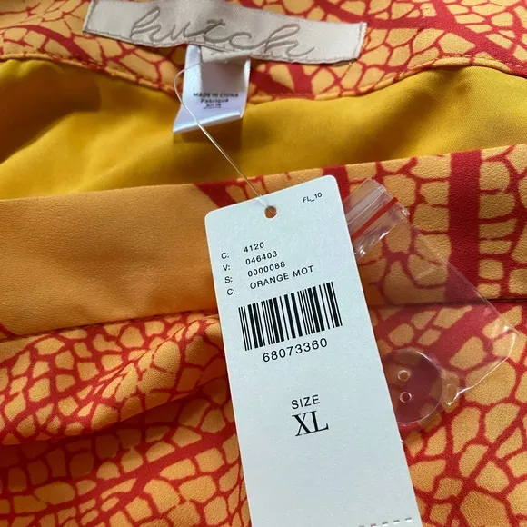 NEW Anthropologie Hutch Printed Wrap Maxi Skirt