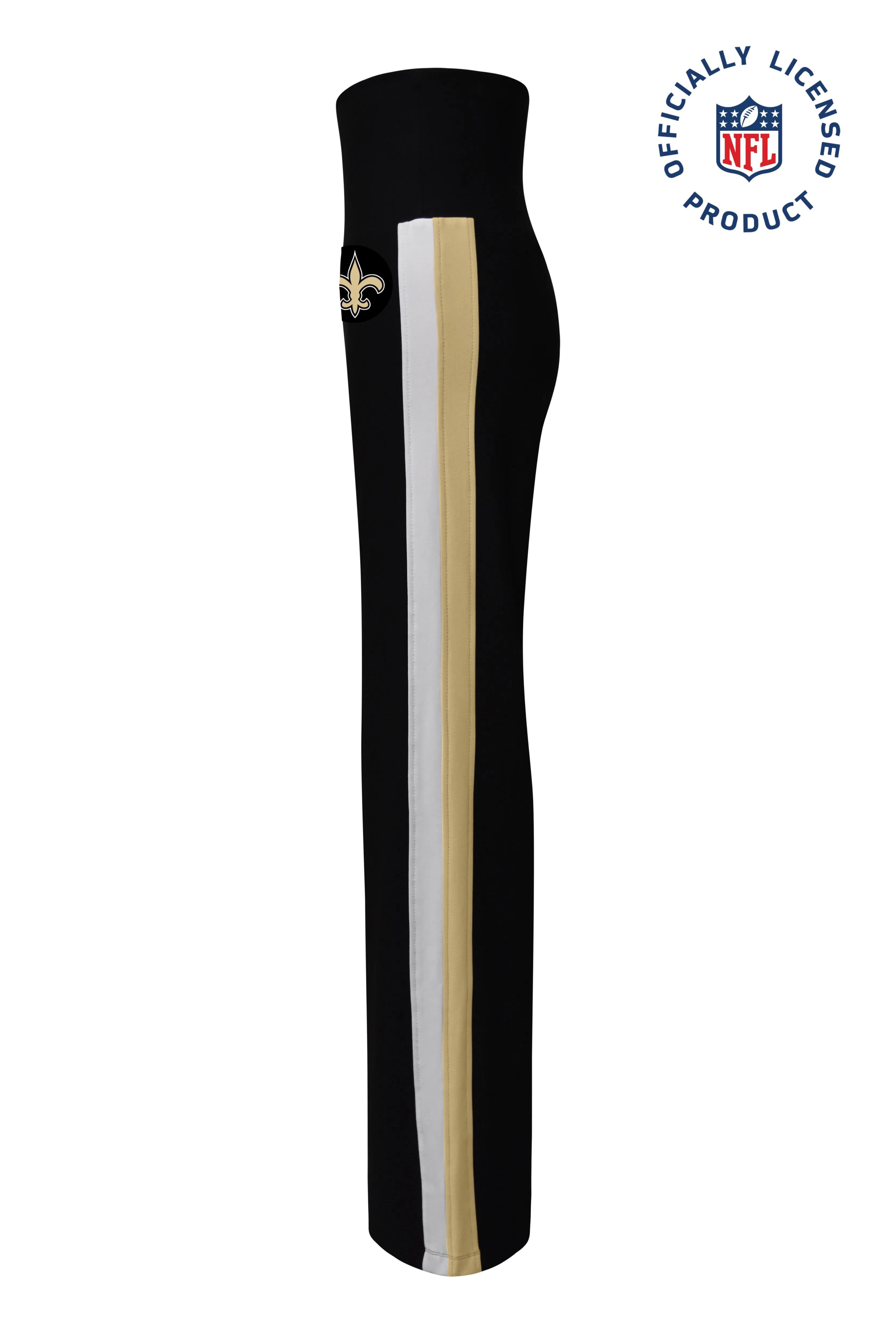 New Orleans Saints Striped Wide Leg Pant