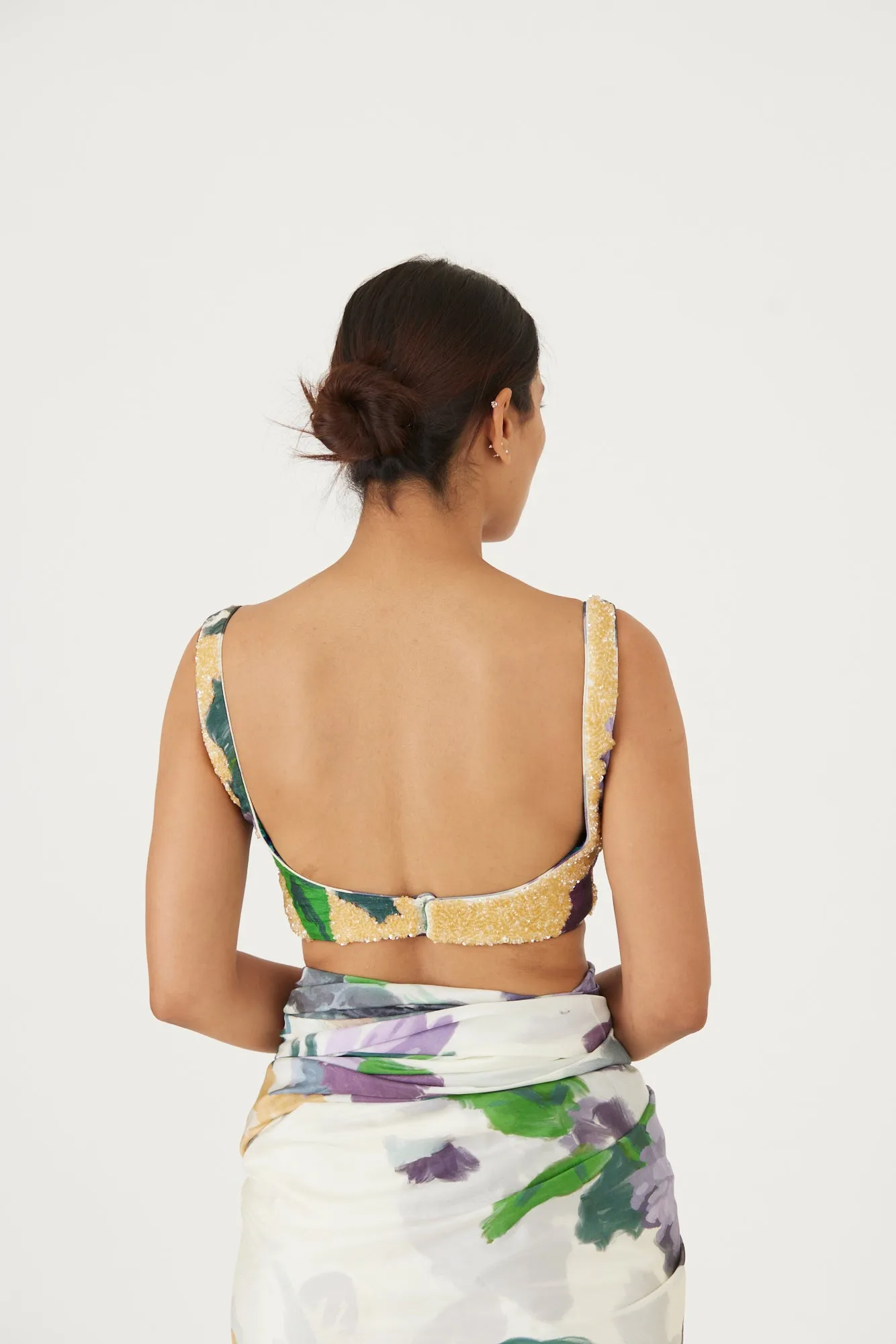 New Season Fall 24/Summer 25-Blouse-Crepe-Mara Black-YAMLS18-Fashion Edit Yam