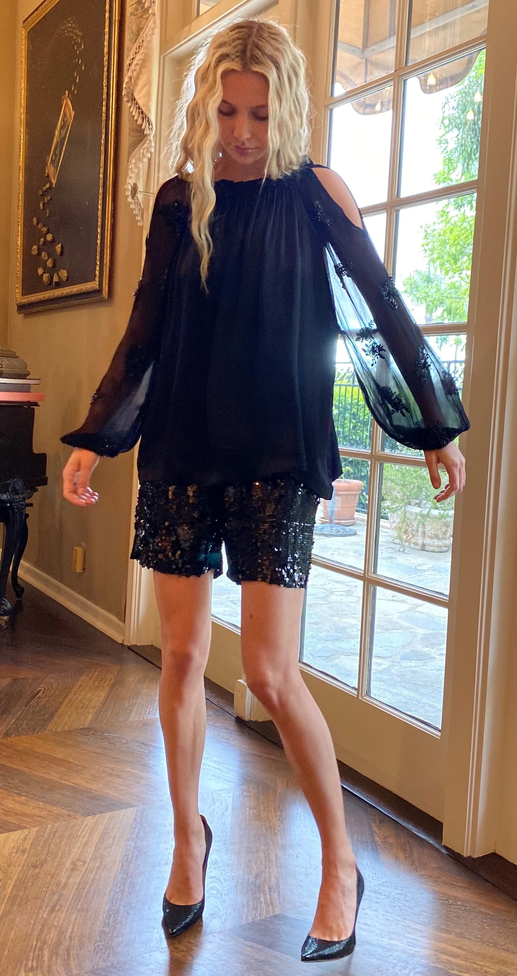 Now 60% OFF -Charlotte Beaded Top