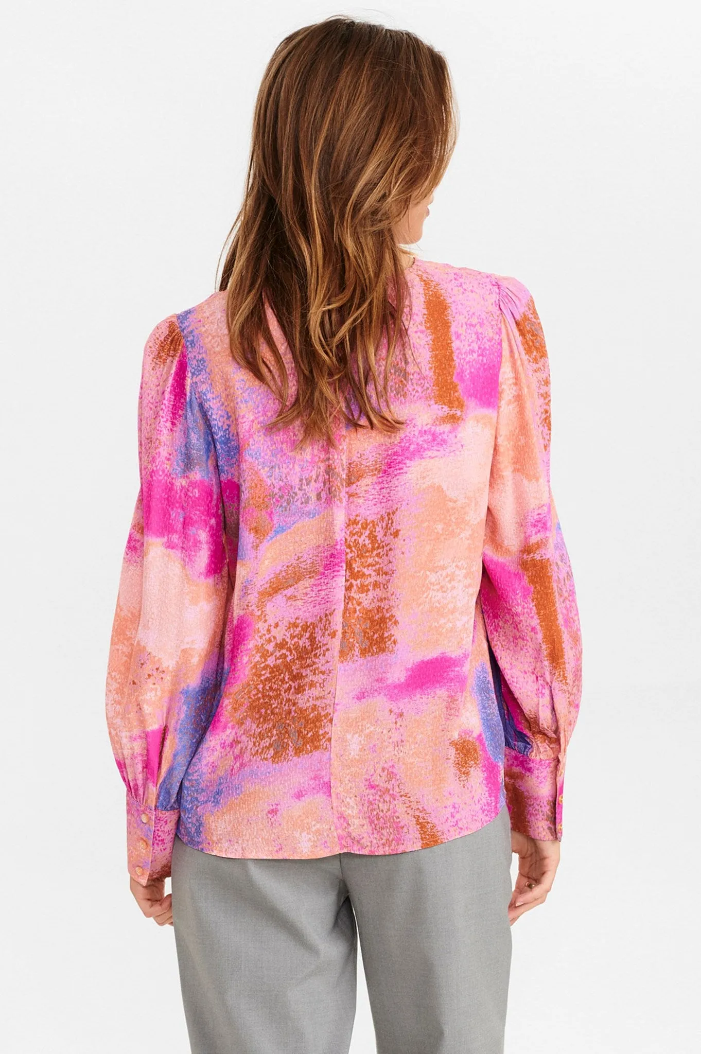 NUCASEY BLOUSE - Rose Violet
