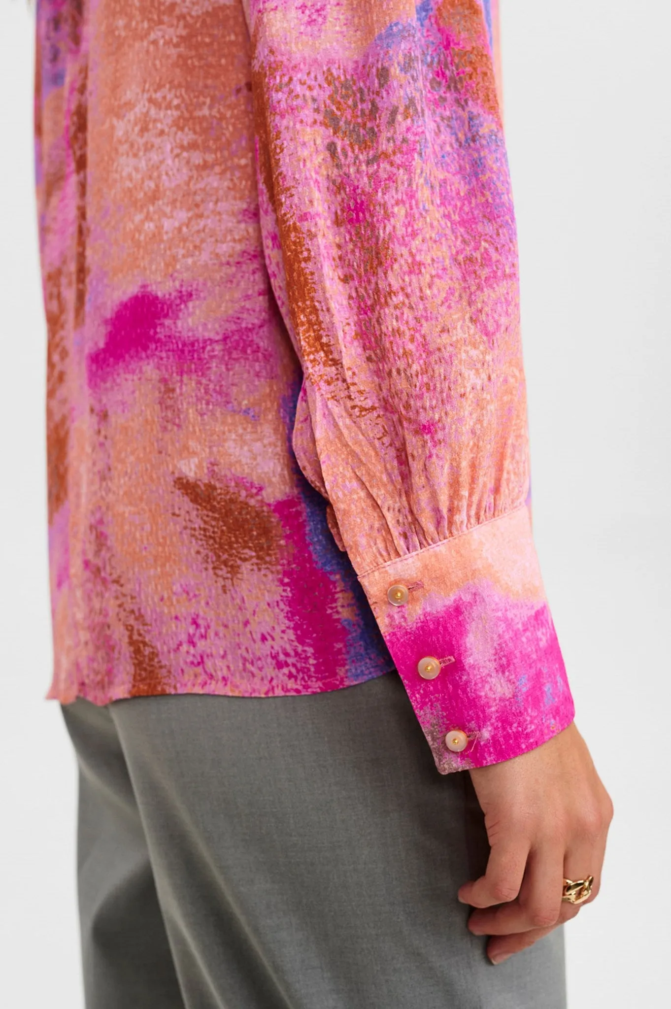 NUCASEY BLOUSE - Rose Violet