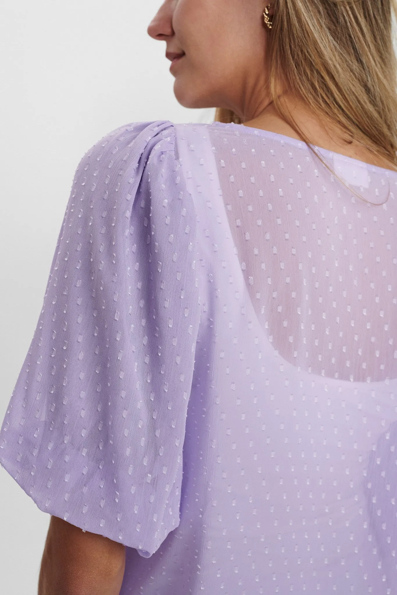 NUCATULSA BLOUSE  - Lilac Breeze