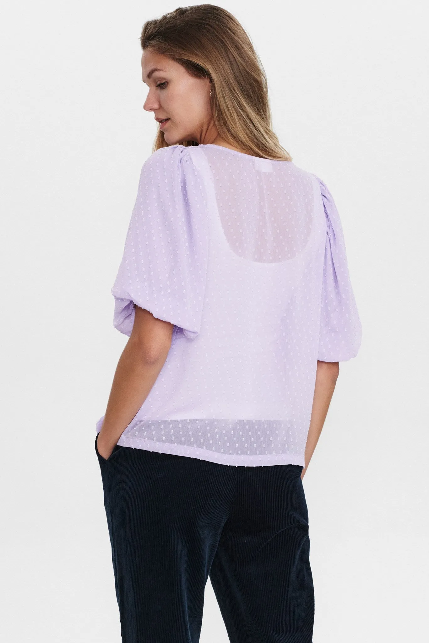 NUCATULSA BLOUSE  - Lilac Breeze