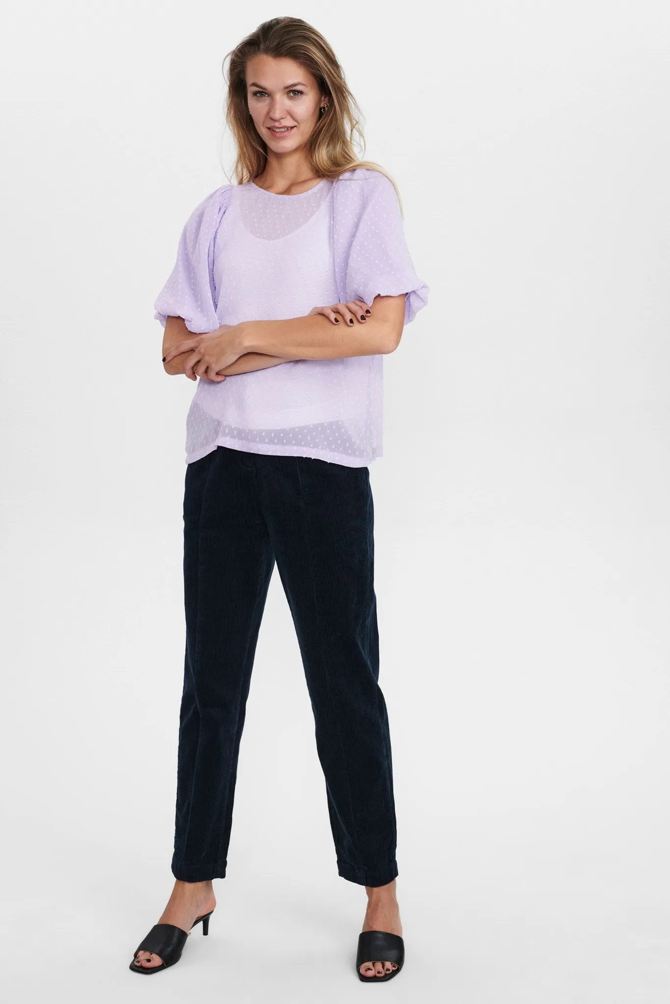 NUCATULSA BLOUSE  - Lilac Breeze
