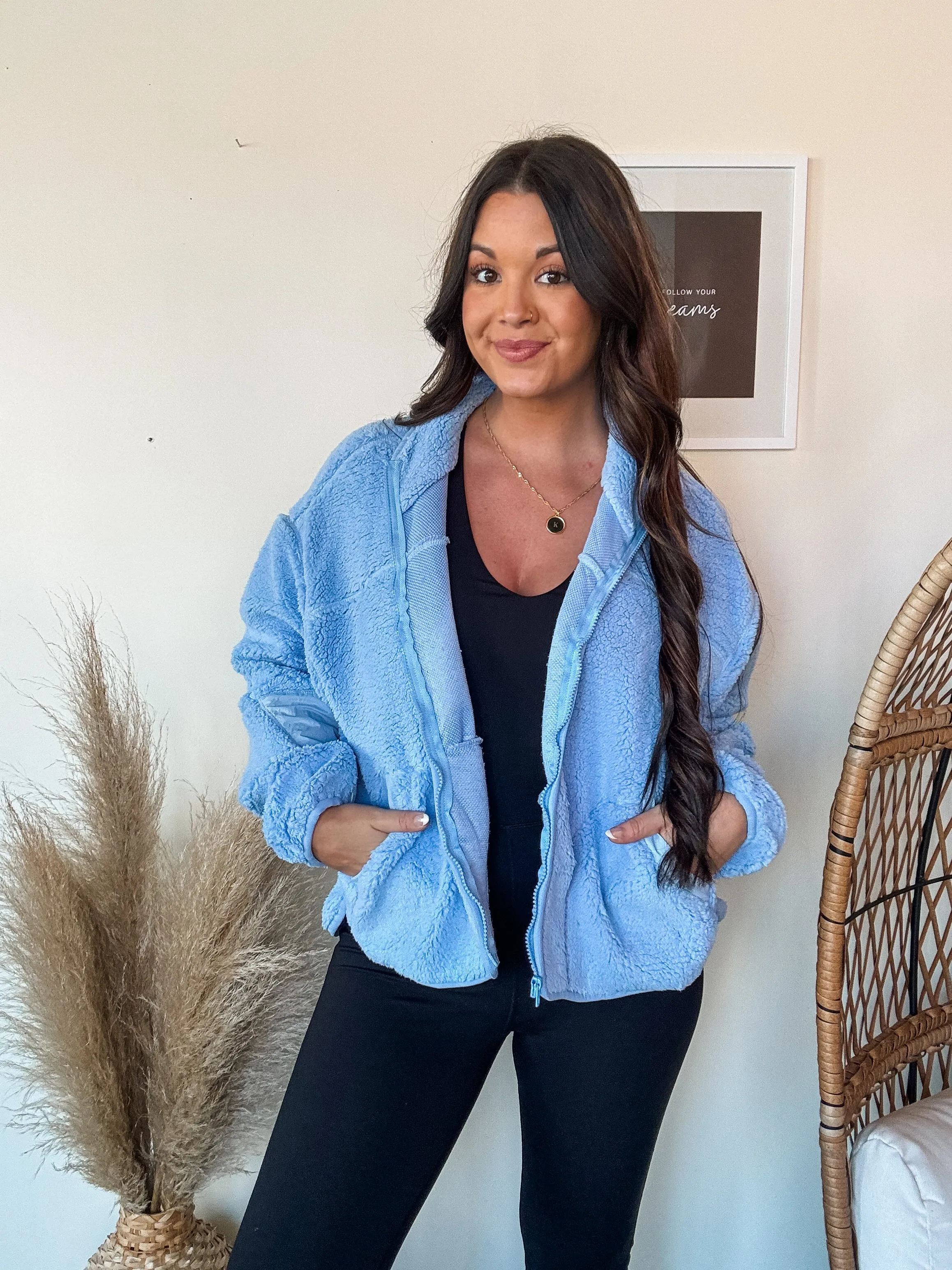 OCEAN EYES TEDDY JACKET