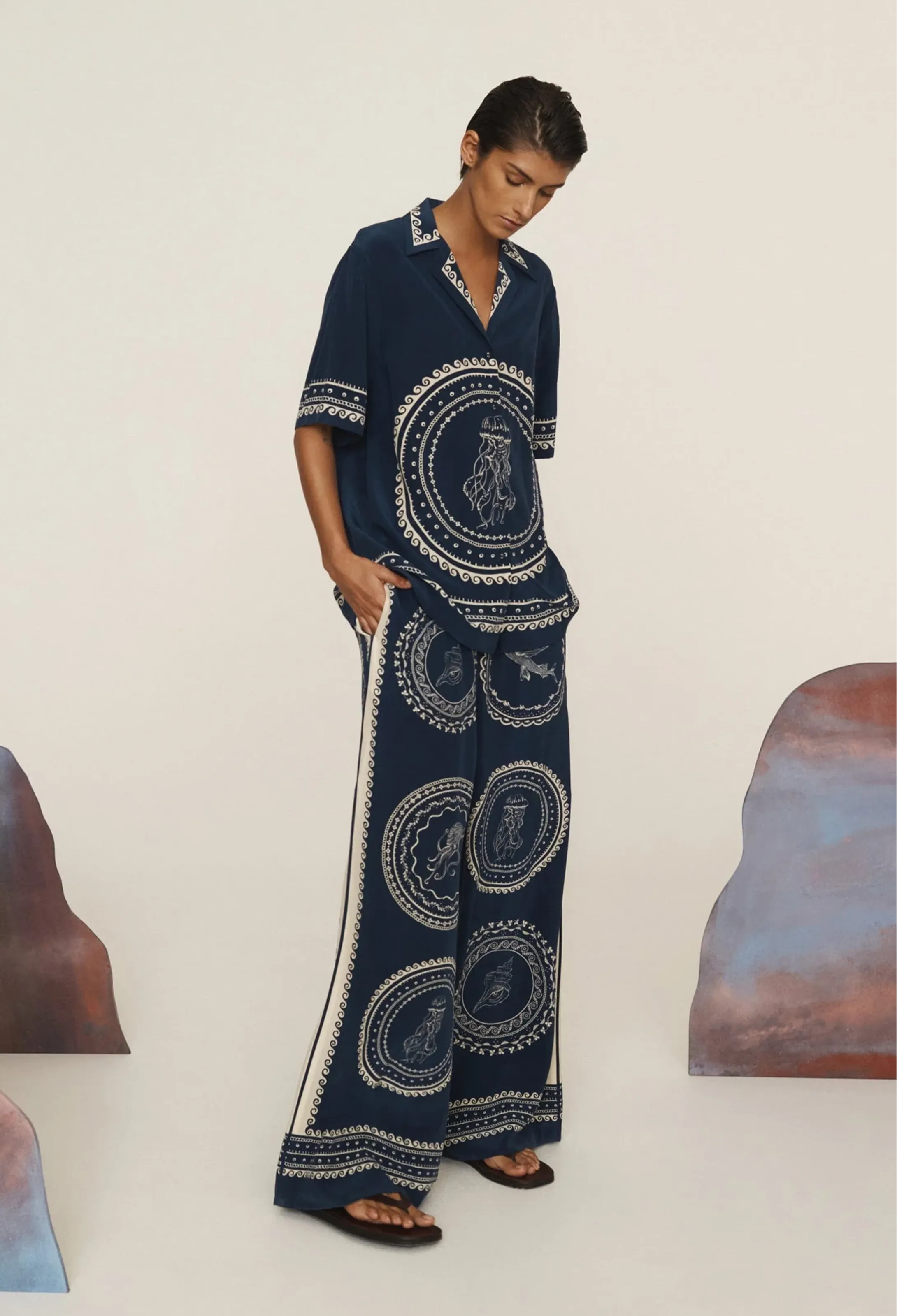 Oceane Silk Pant