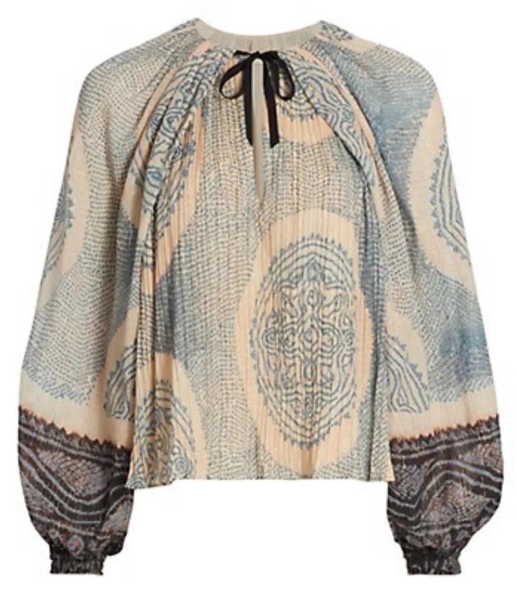 Pauline Blouse - Moonstone