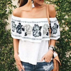 Peyton Top in White
