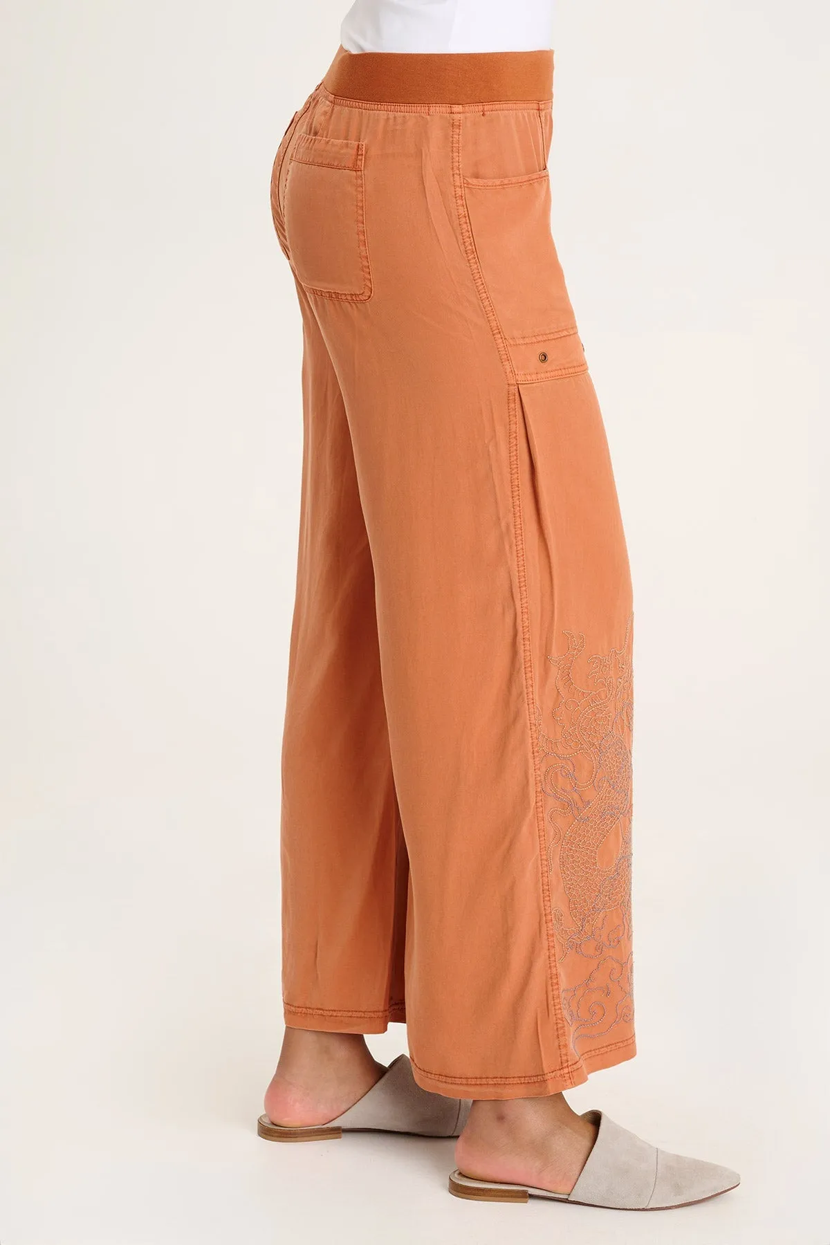 Pheodora Embroidered Pant