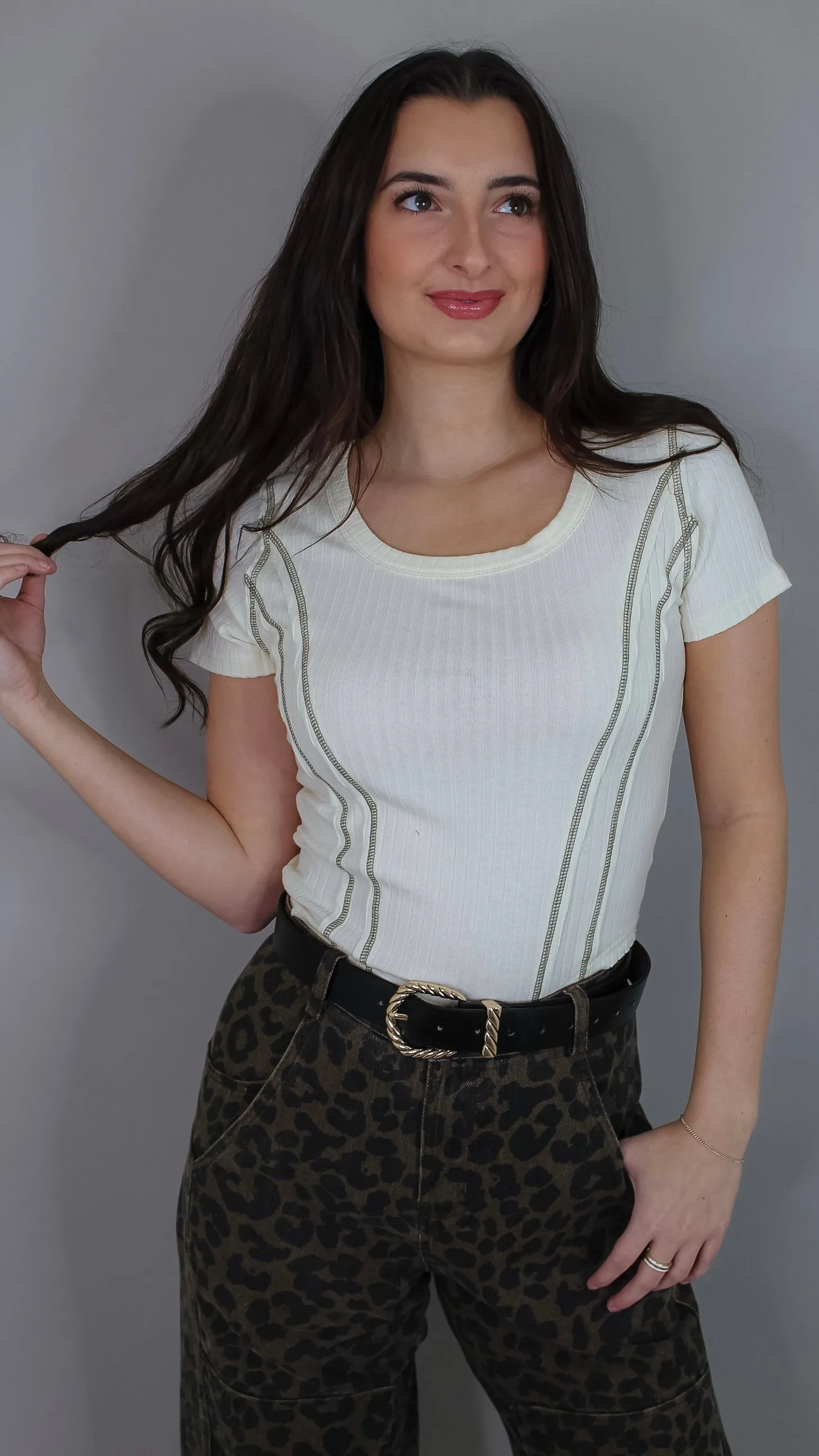 Phillips Top- Cream