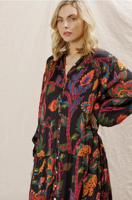 Picasso Oversized Maxi Dress