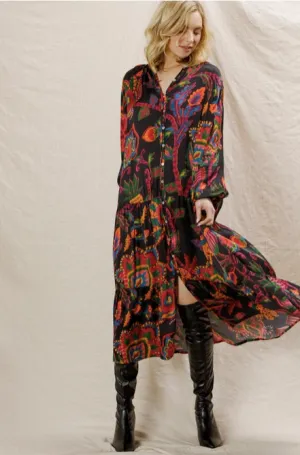 Picasso Oversized Maxi Dress
