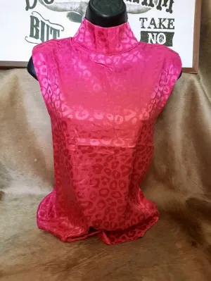 Pink Leopard Blouse