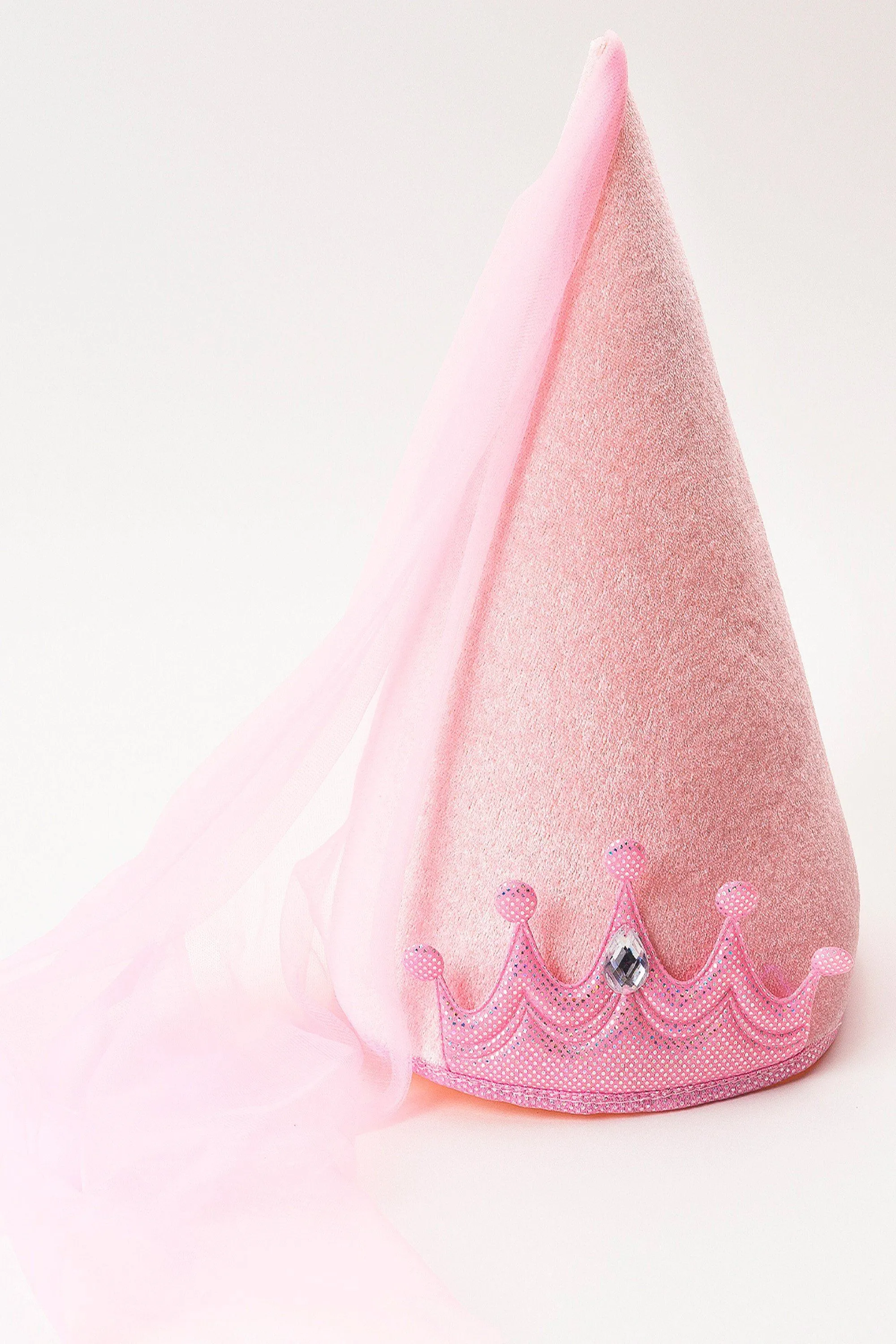Pink Princess Cone Hat