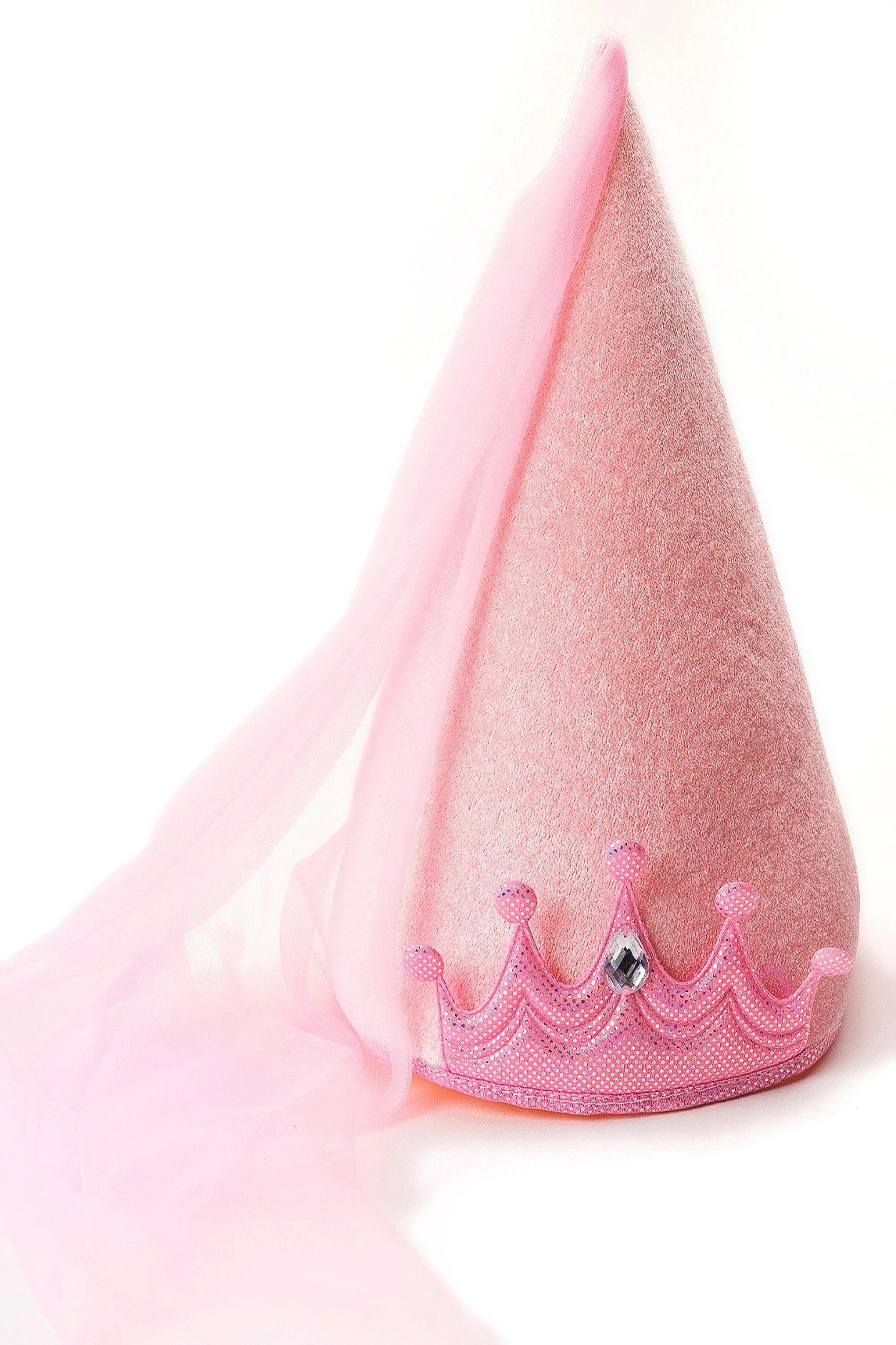 Pink Princess Cone Hat