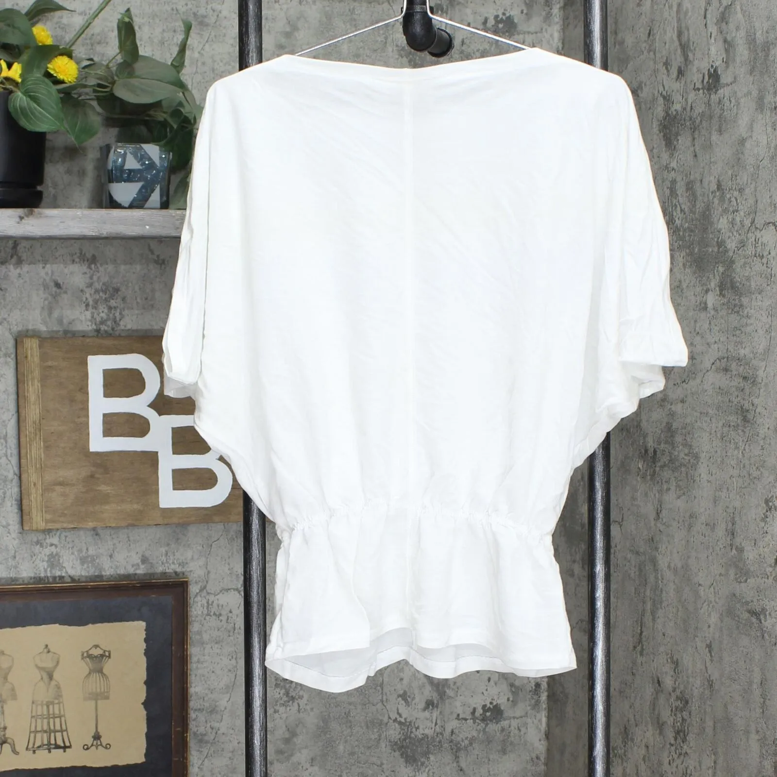 Prologue Women's Batwing Short Sleeve Blouse 556515