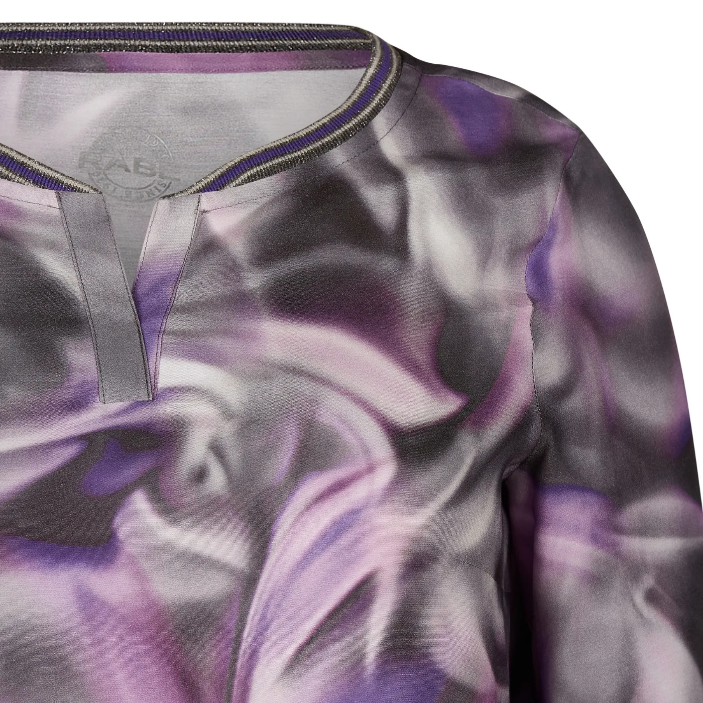 Rabe Printed Blouse | Granite