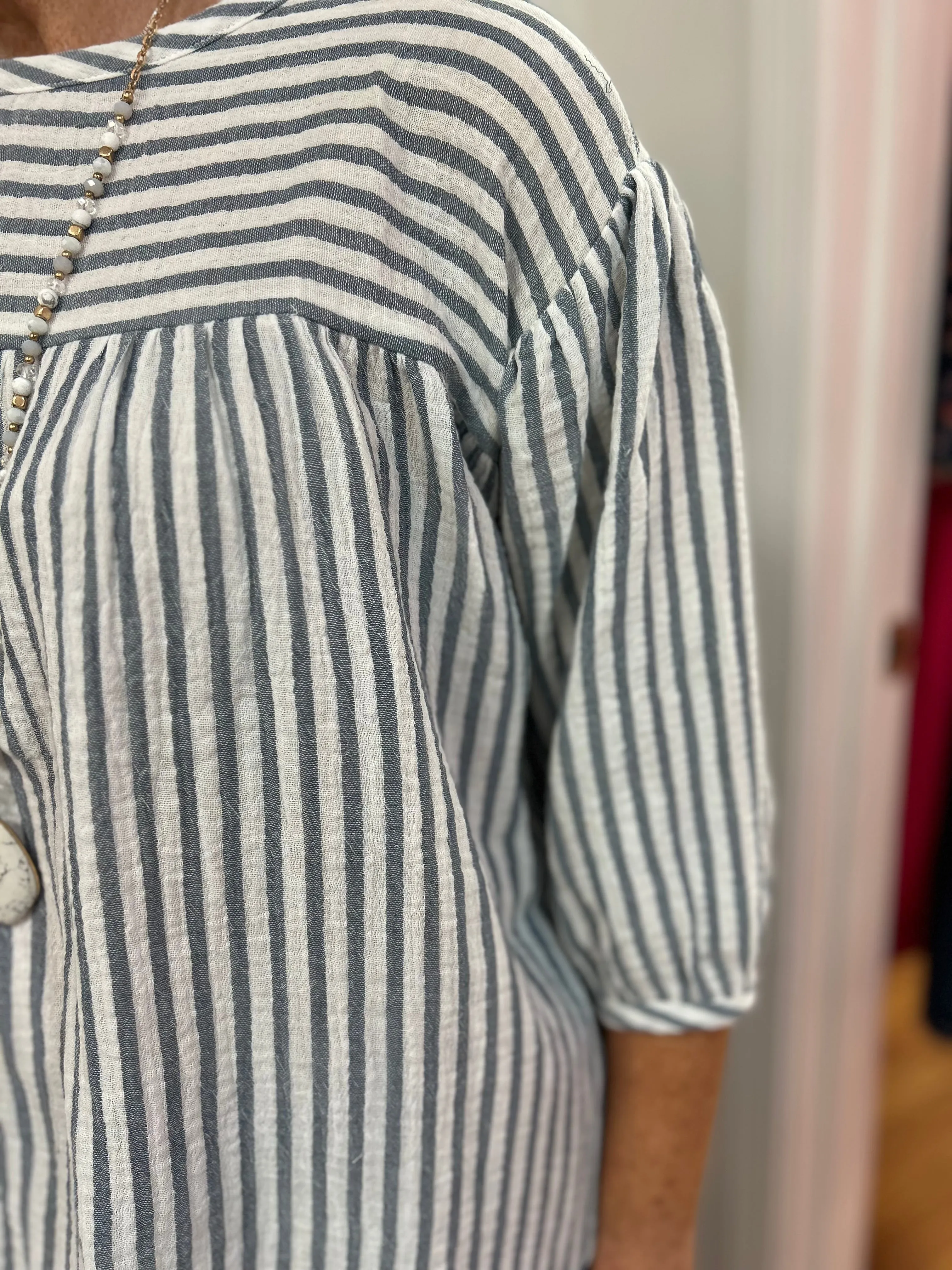 Rae Ann Gauze Blouse