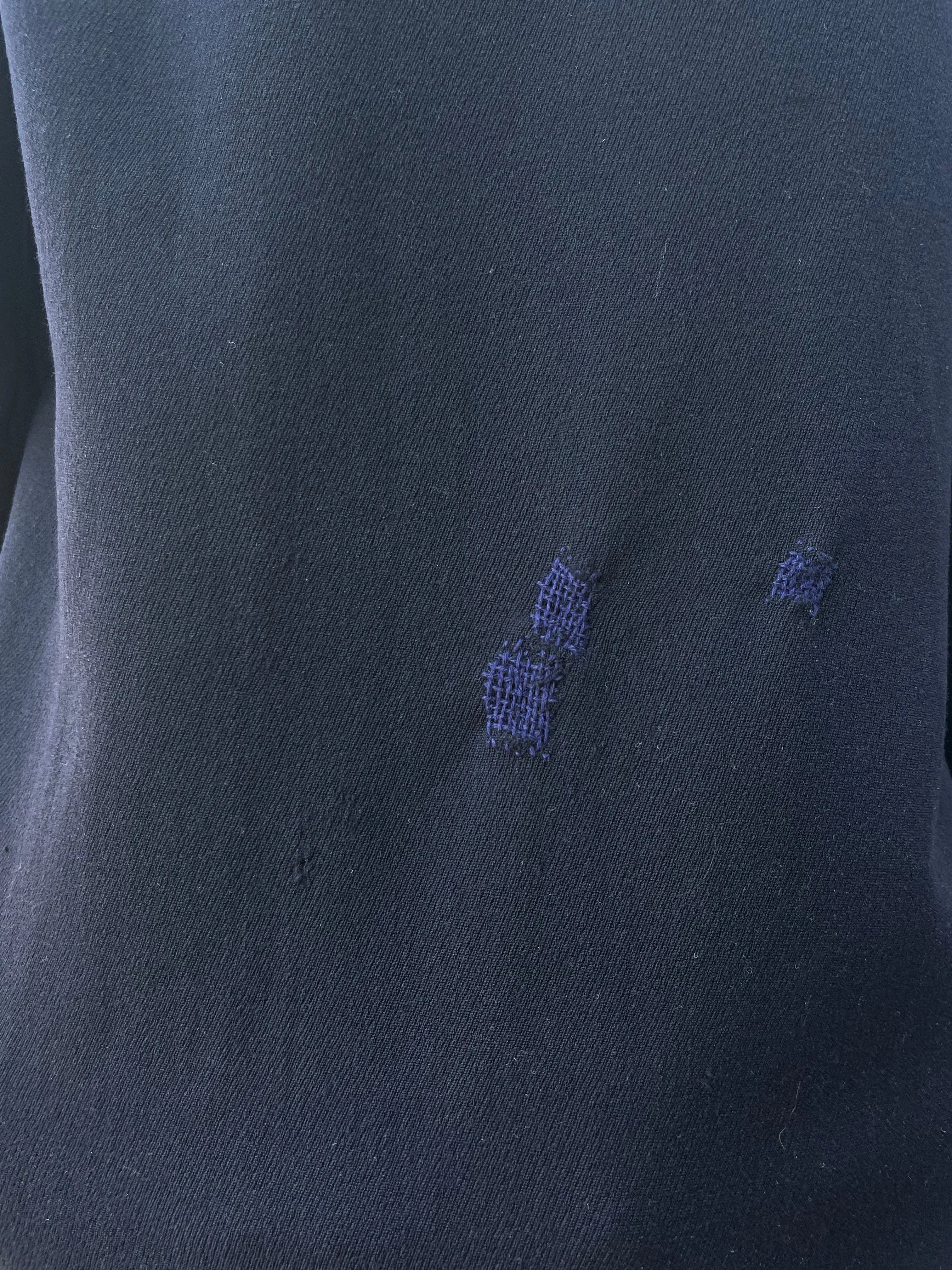 Rare 1920s Foliage Embroidered Knit Midi Dress