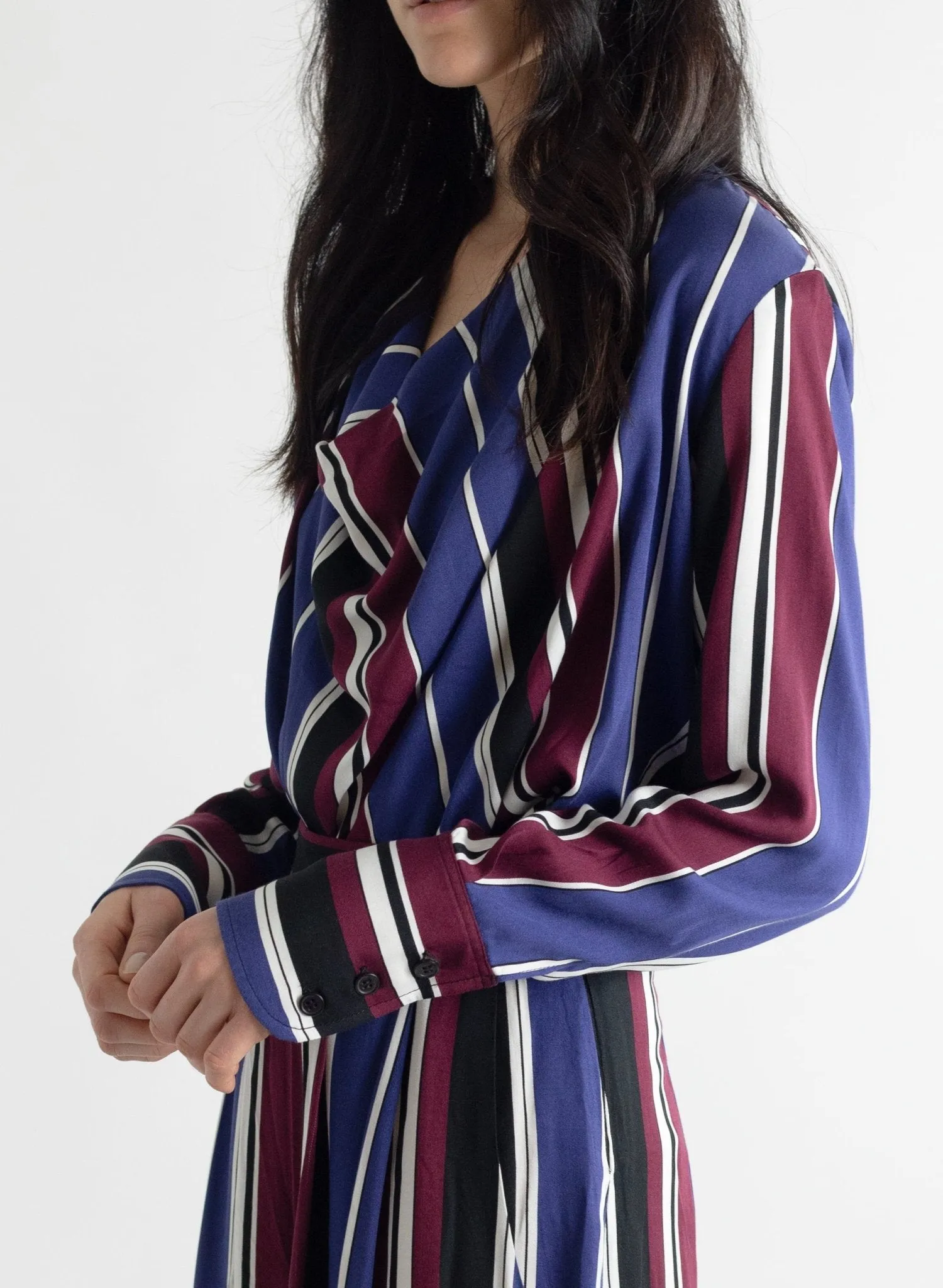 Raya Cowl - Cool Toned Stripe